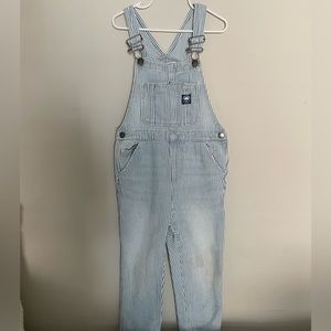 Zara pinstripe overalls size 4/5 in great condition!
